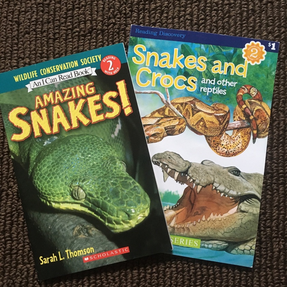 Snake Books set of 2